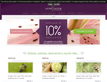 Tablet Screenshot of javierpastor.com